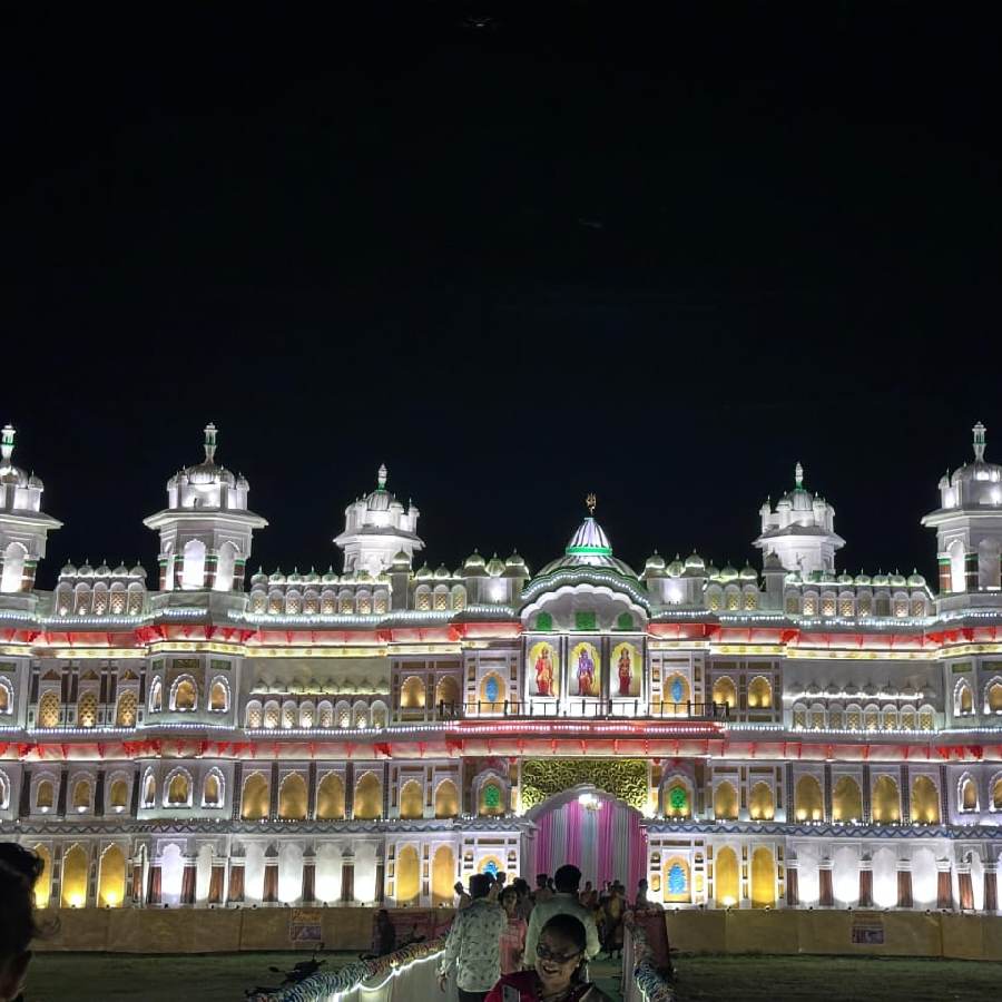 কৃষ্ণনগর ভাতজাংলা পালপাড়ার পুজো। 