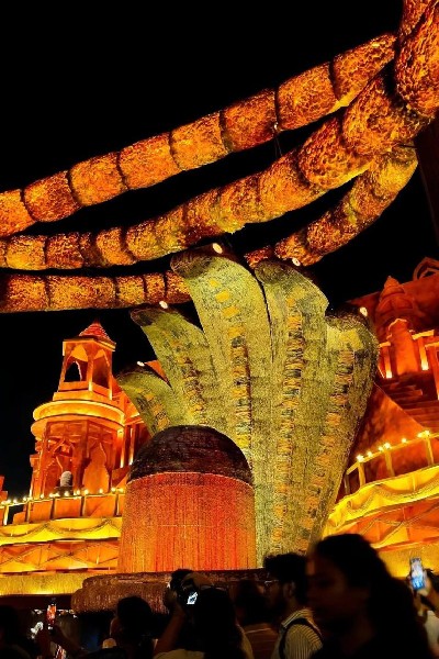 চেতলা অগ্রণীর মণ্ডপ।