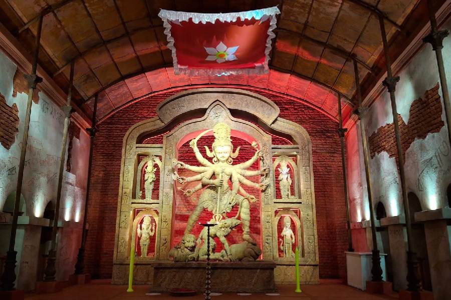 সুরুচি সংঘের প্রতিমা।