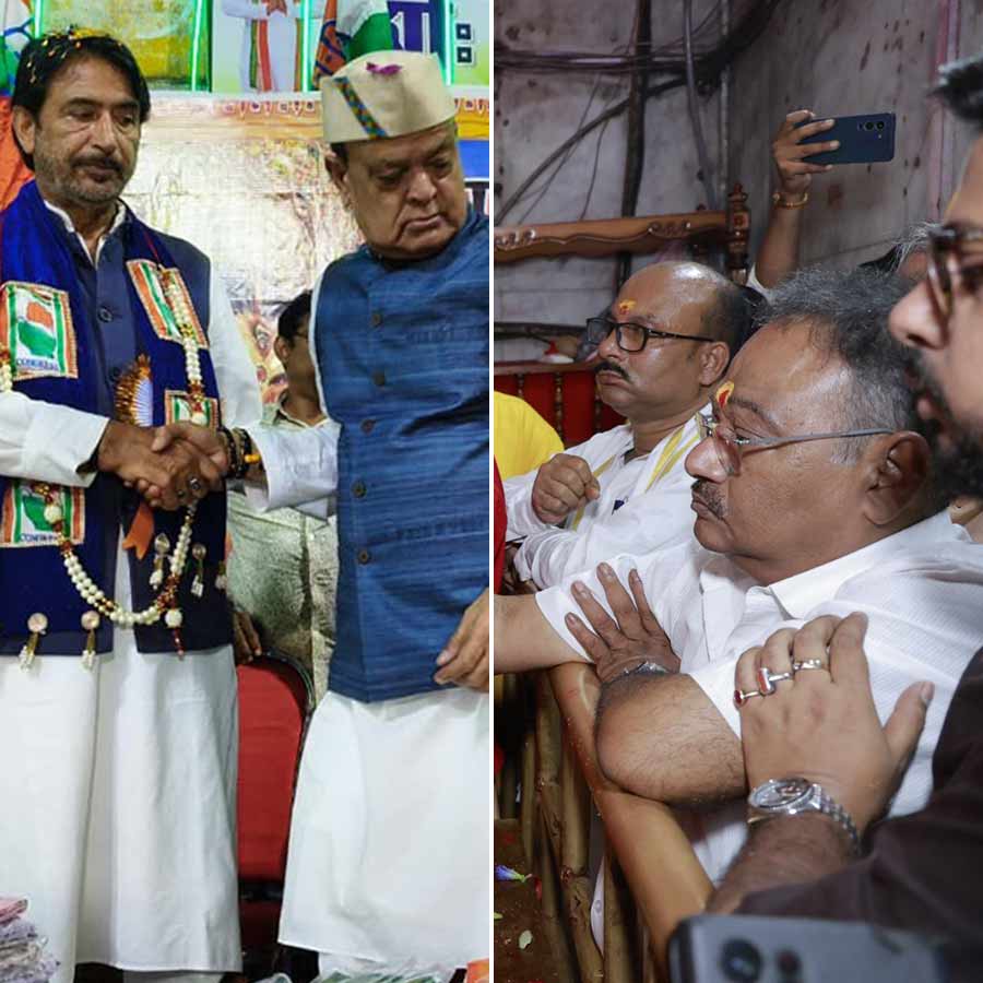 AICC leader Mir inaugurates Muqtar’s puja, gives message, BJP clings to Operation Sindoor