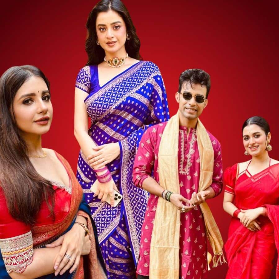 From darshana banik to angana roy check bengali celebrities look for abasaner Singhasan dgtl