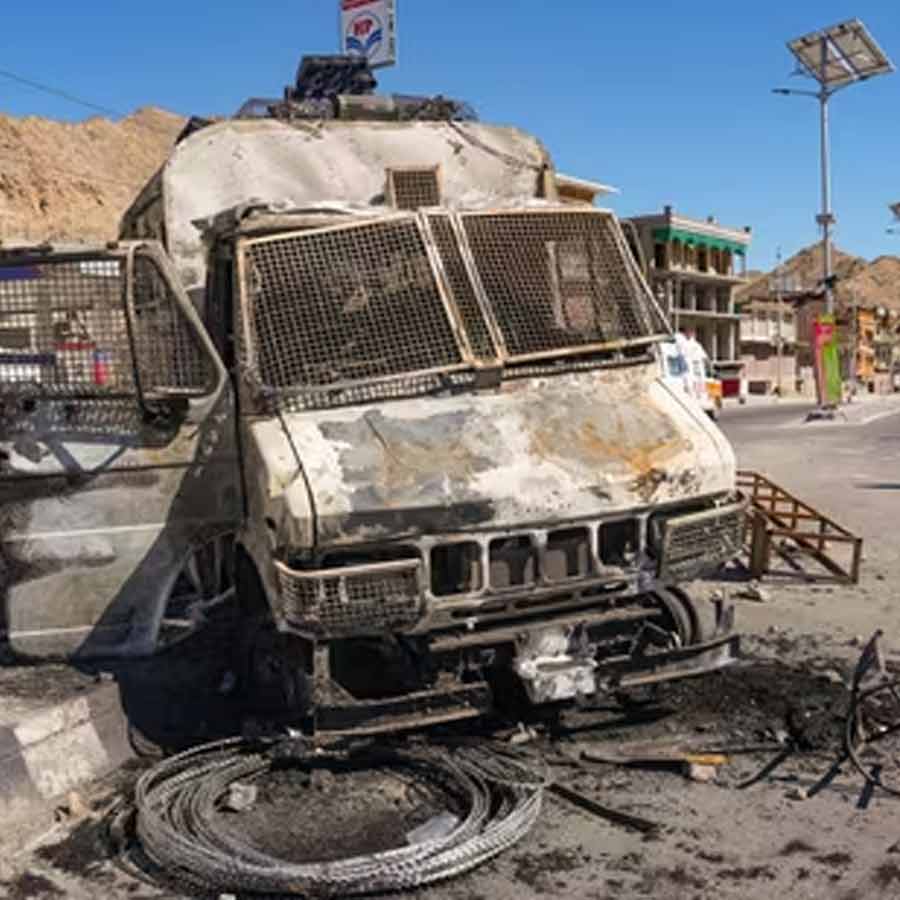 Why is calm and cold Ladakh turbulent