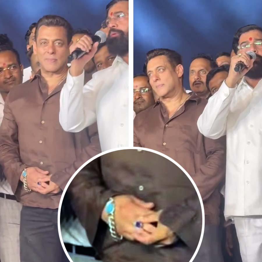 কেন মধ্যমায় আংটি পরলেন সলমন?