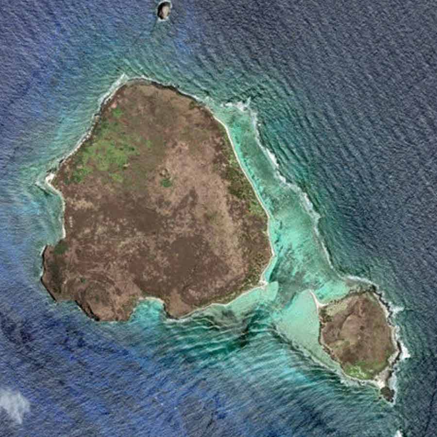 Strategic base in Agalega Island
