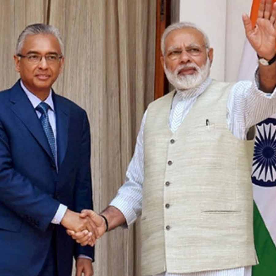 Strategic base in Agalega Island