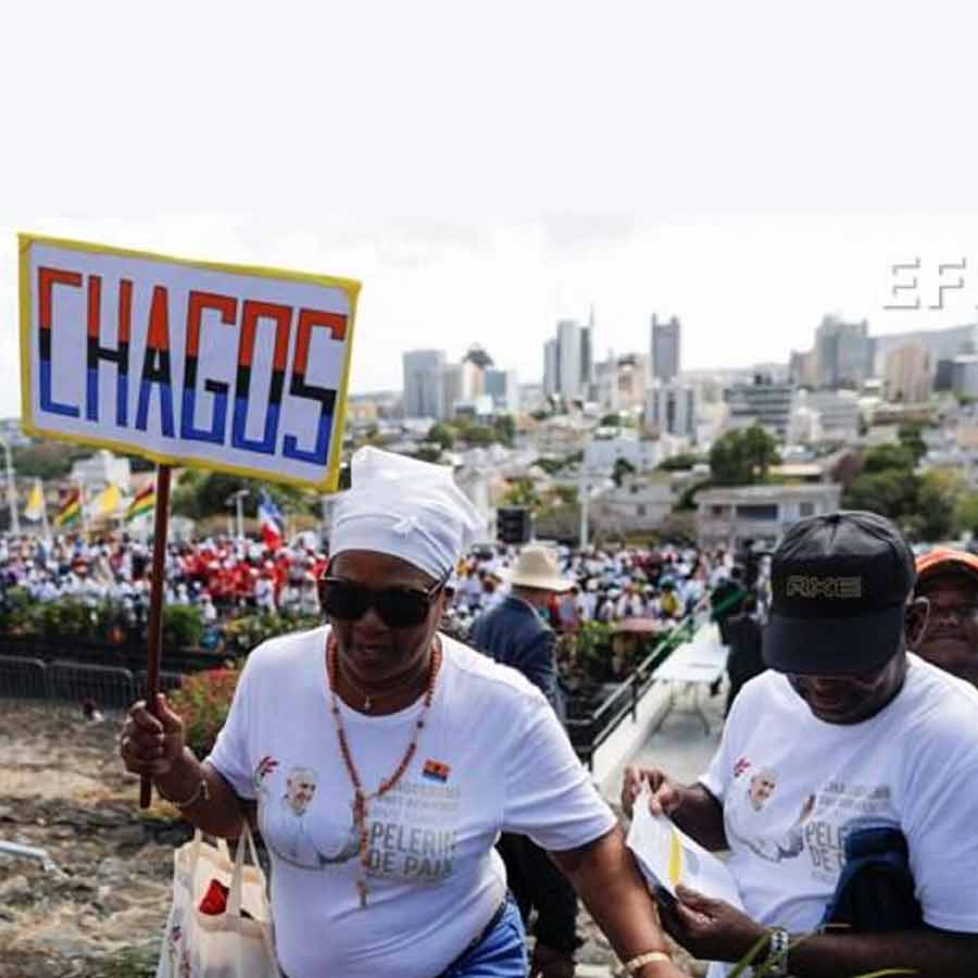 Strategic base in Agalega Island