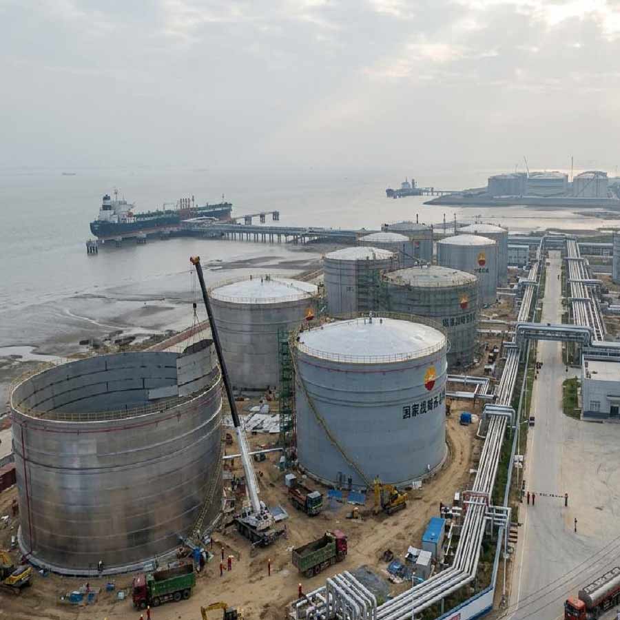 Strategic base in Agalega Island