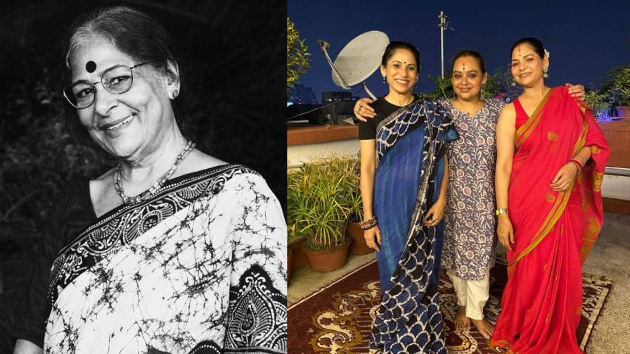 প্রয়াত সুদীপ্তা, বিদীপ্তা, বিদিশার মা দীপালি চক্রবর্তী।