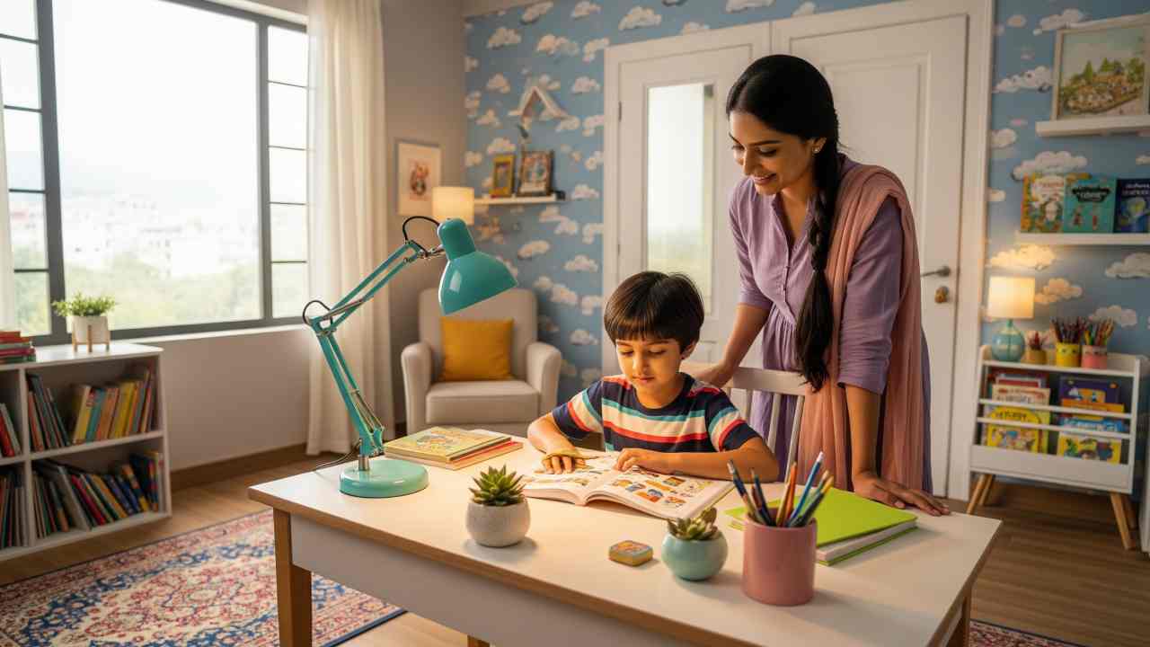 দেওয়ালের রং, ঘরে আলোর ব্যবহারও ঠিকমতো হতে হবে।