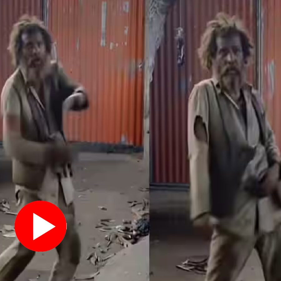Video shows beggar dancing perfectly in a street