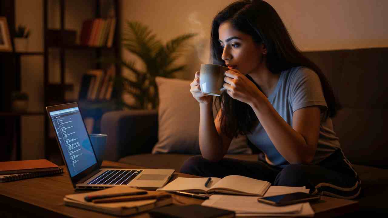 Drinking coffee at night may increase risky behaviour, especially in women