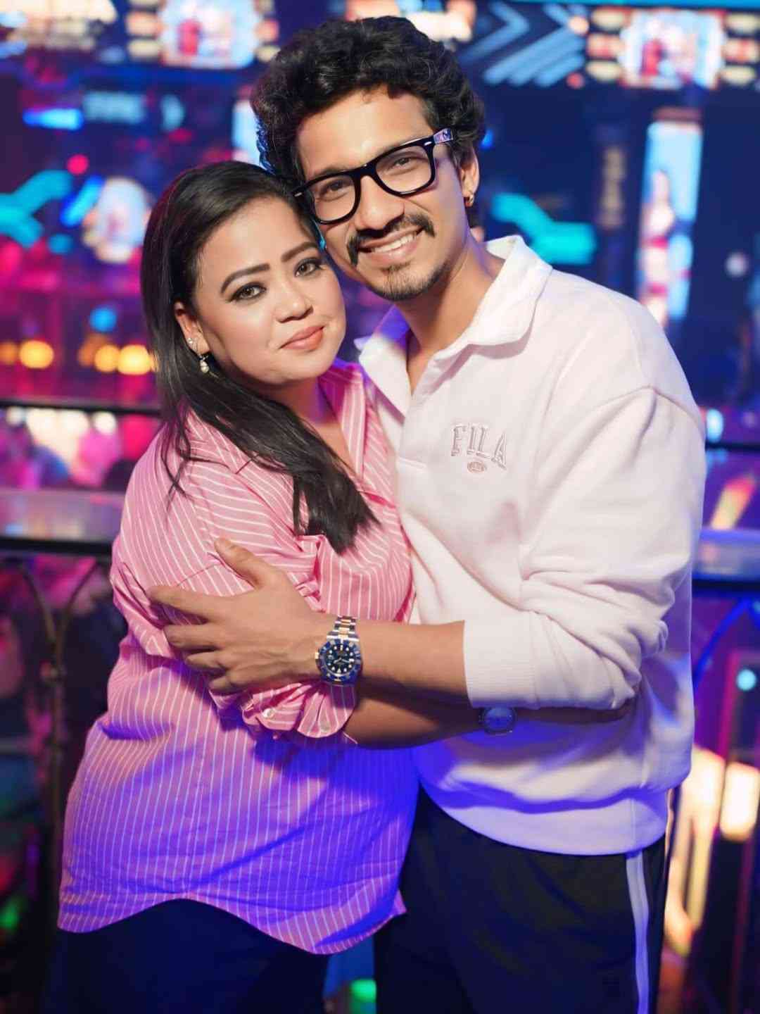Bharti Singh and her husband Haarsh Limbachiyaa