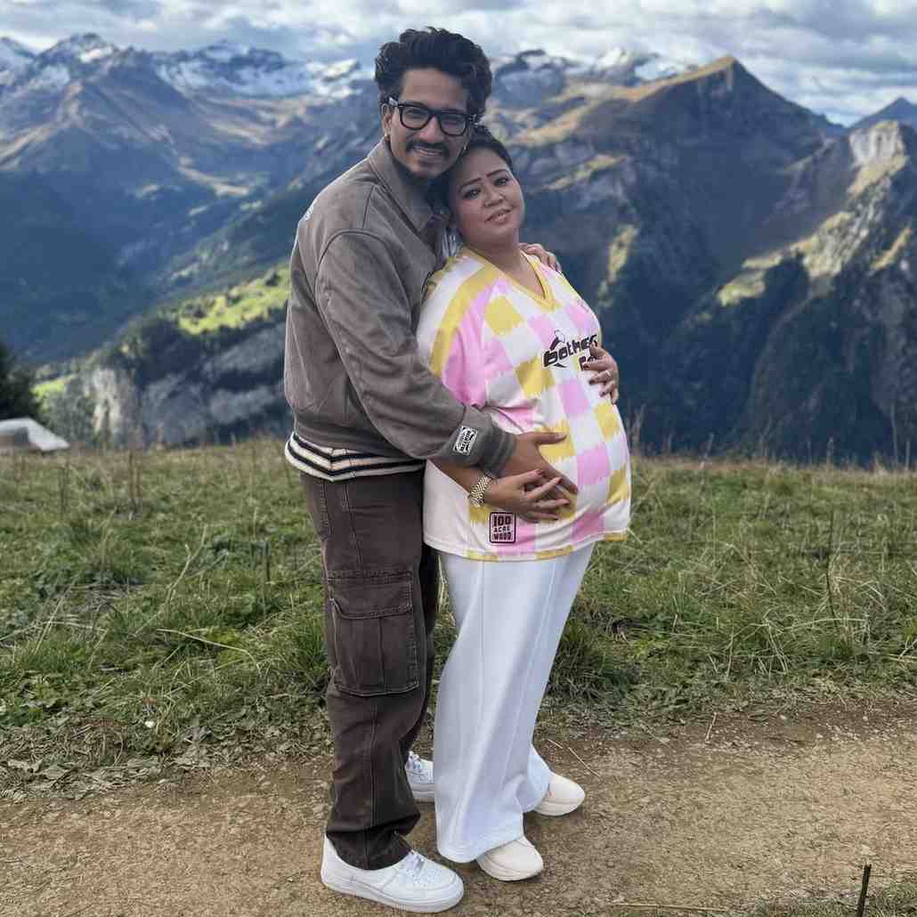 Bharti Singh and her husband Haarsh Limbachiyaa