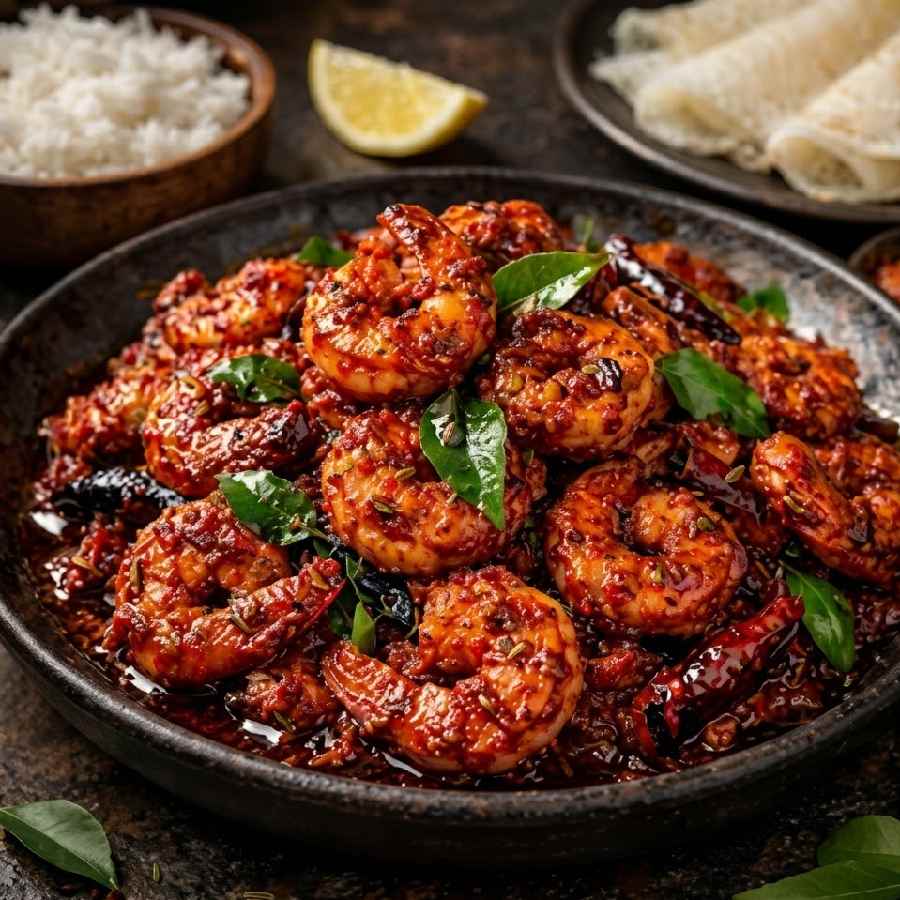 চিংড়ি বানিয়ে ফেলুন দক্ষিণী কায়দায়।