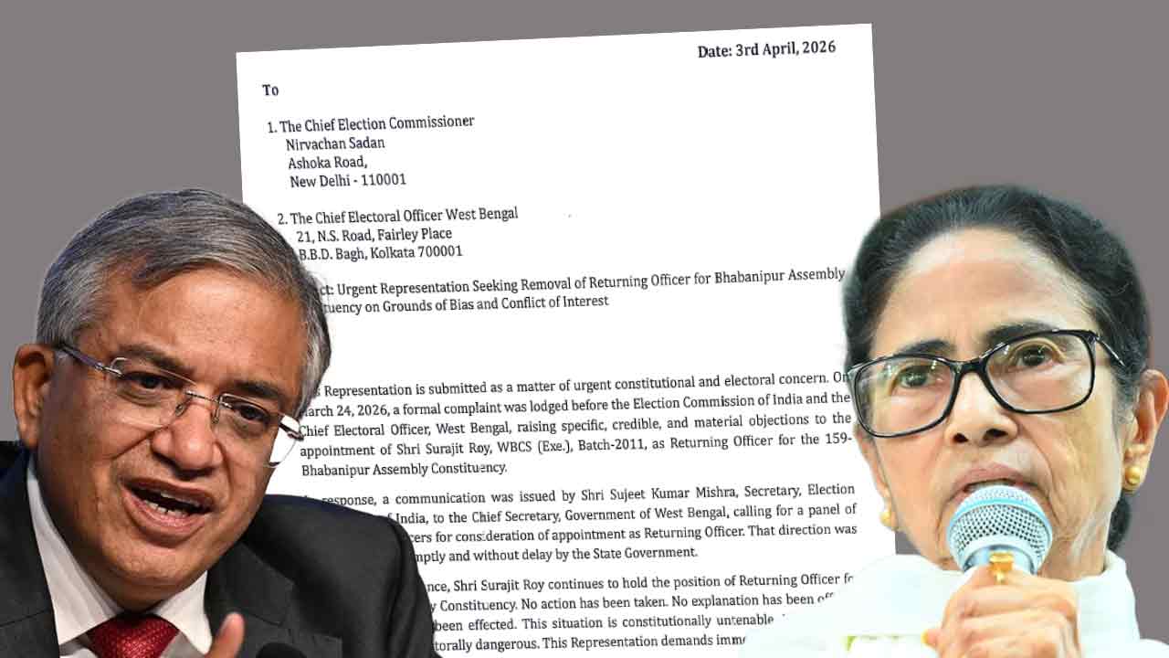 Demand for Removal of Returning Officer in Bhabanipur; TMC Approaches Election Commission