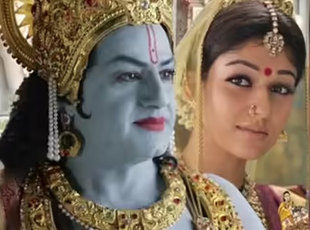 নন্দমুরি বালাকৃষ্ণন ‘রাম’, নয়নতারা ‘সীতা’। 