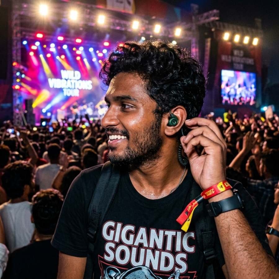 গানের কনসার্টে গেলে কোন জিনিসটি সঙ্গে রাখা দরকার।