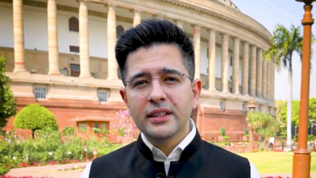 আম আদমি পার্টির সাংসদ রাঘব চড্ঢা।