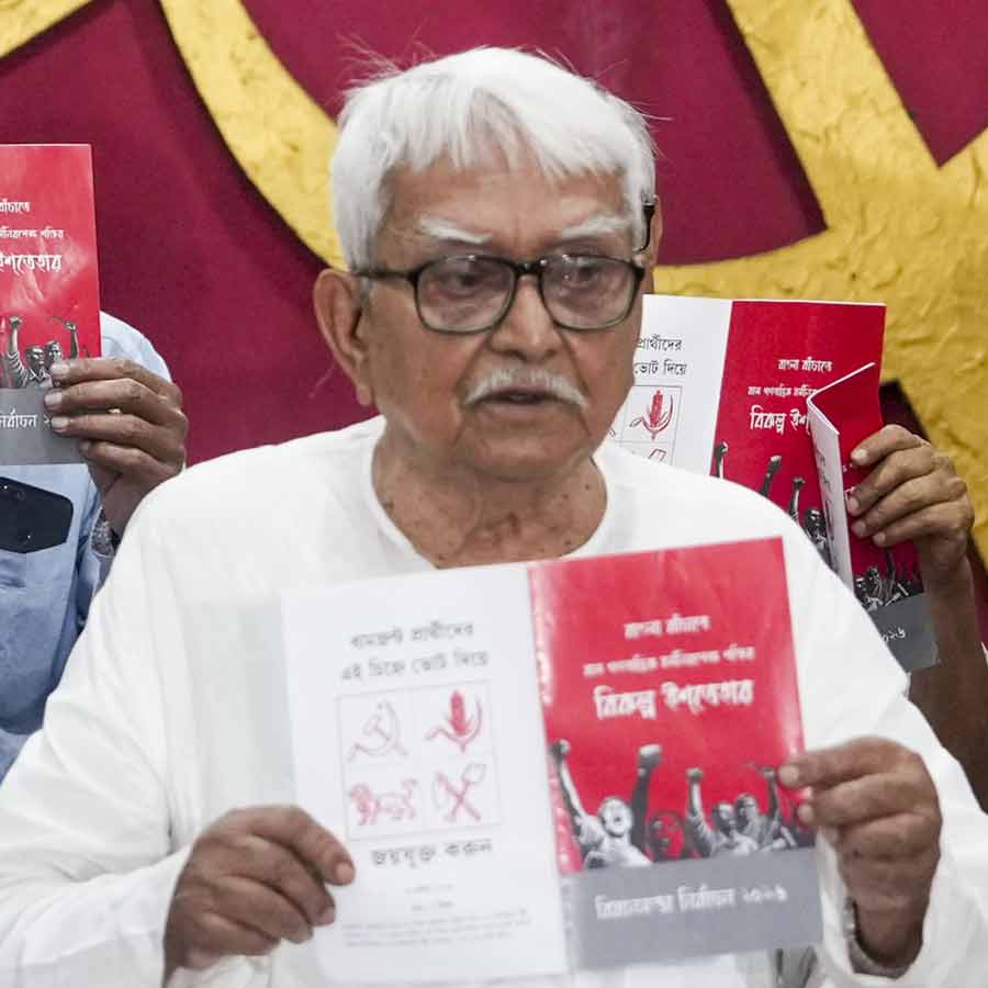 Left Front release their manifesto for West Bengal assembly election 2026