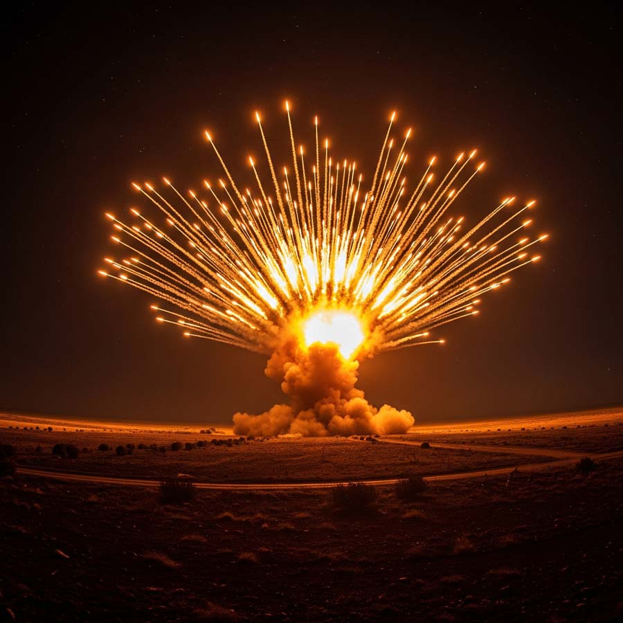 Israel drops CBU-94 blackout bomb to damage power supply of Iran