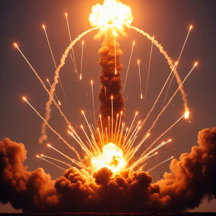 Israel drops CBU-94 blackout bomb to damage power supply of Iran