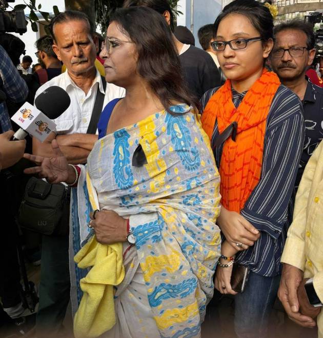 টালিগঞ্জের বিজেপি প্রার্থী পাপিয়া অধিকারী।