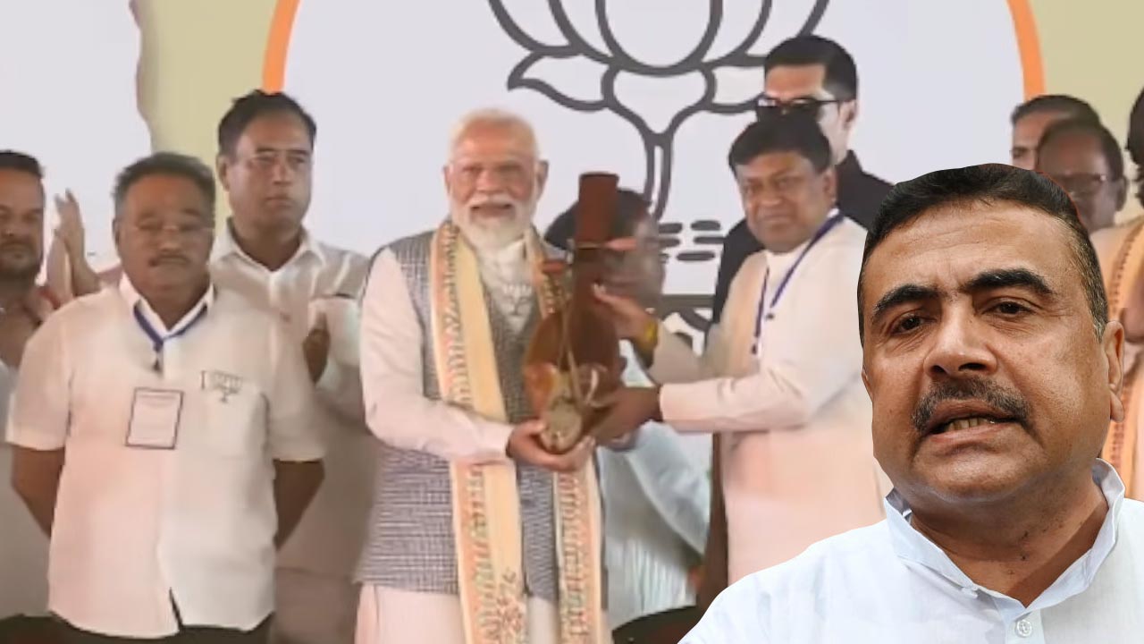 Suvendu Adhikari’s absence at Narendra Modi’s Coochbehar rally raises eyebrows inside BJP, Some accuse Amitava Chakraborty