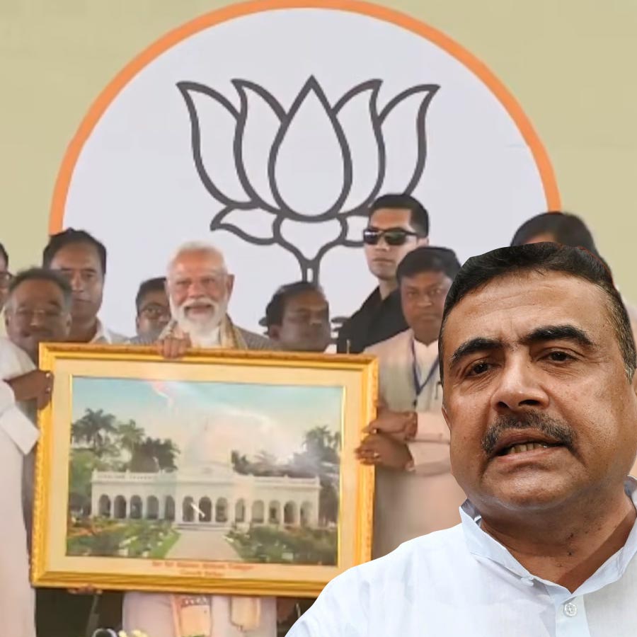 Suvendu Adhikari’s absence at Narendra Modi’s Coochbehar rally raises eyebrows inside BJP, Some accuse Amitava Chakraborty