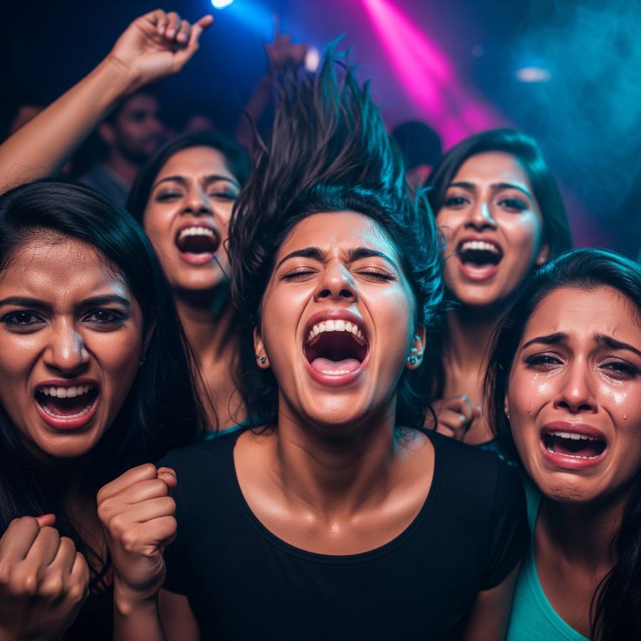 Particular Clubs are meant for screaming together to release mental stress