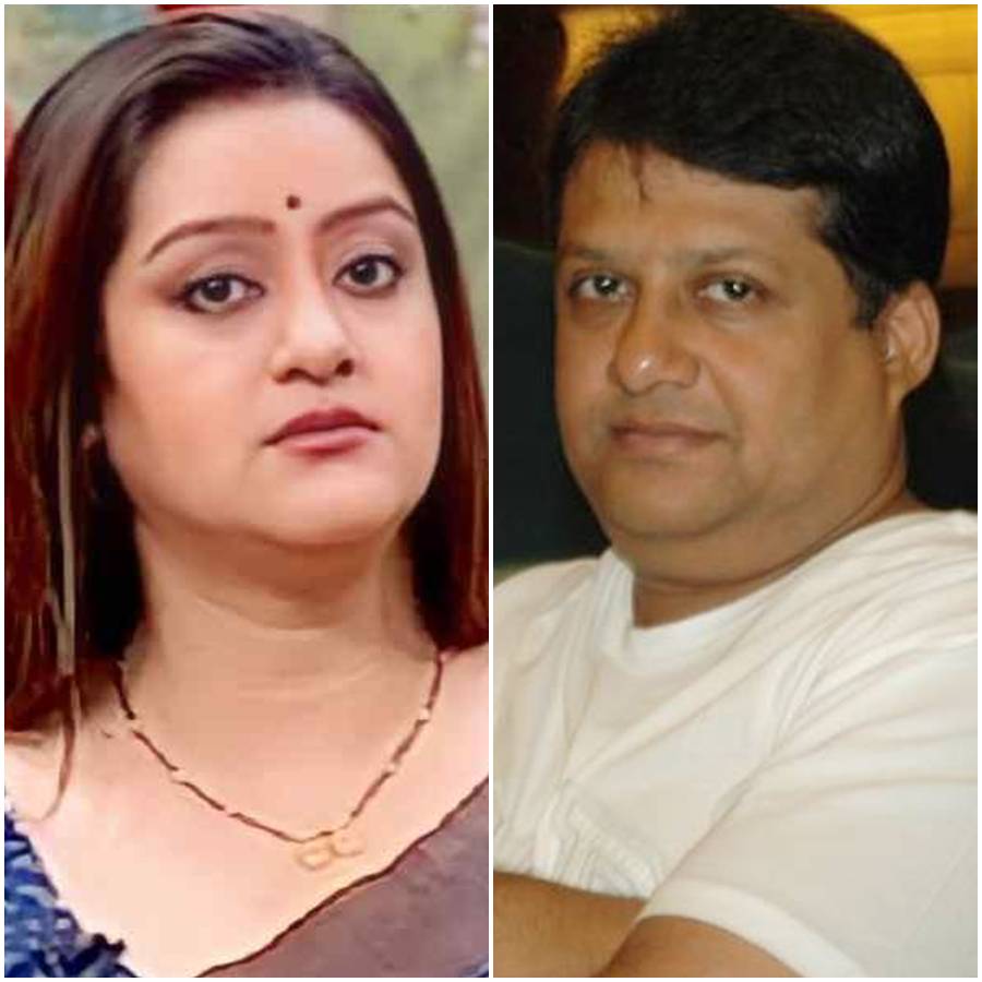 সুদীপা এবং অগ্নিদেব চট্টোপাধ্যায়।