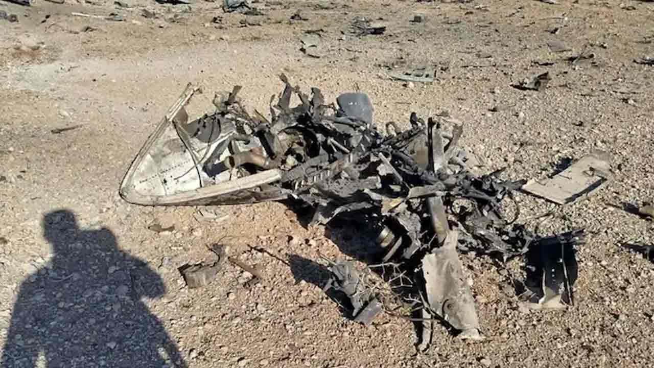 সেই মার্কিন যুদ্ধবিমানের ধ্বংসাবশেষ!