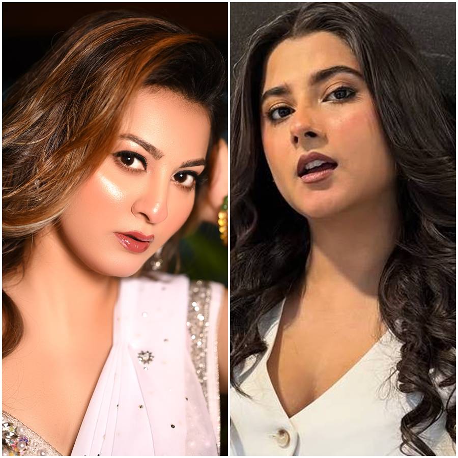 নবনীতা মালাকার এবং শ্বেতা মিশ্র।