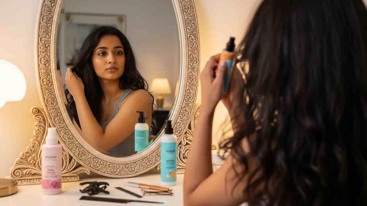 How to make Korean style serum at home for summer hair care