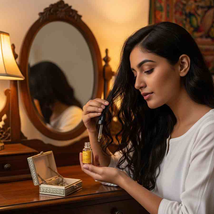 How to make Korean style serum at home for summer hair care