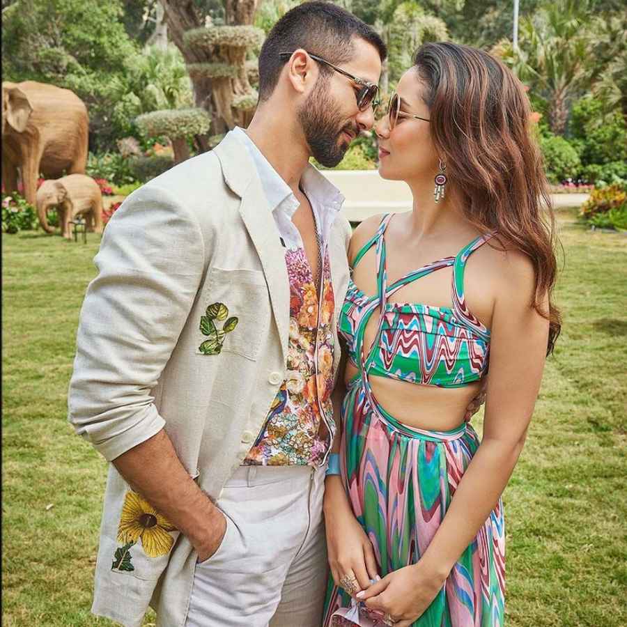 শাহিদ কপূর এবং মীরা কপূর।