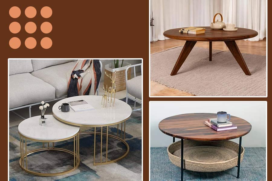 কফির টেবিলও হয় নানা রকম। বেছে নিন ঘরের সঙ্গে মানানসই হবে এমন কিছু।