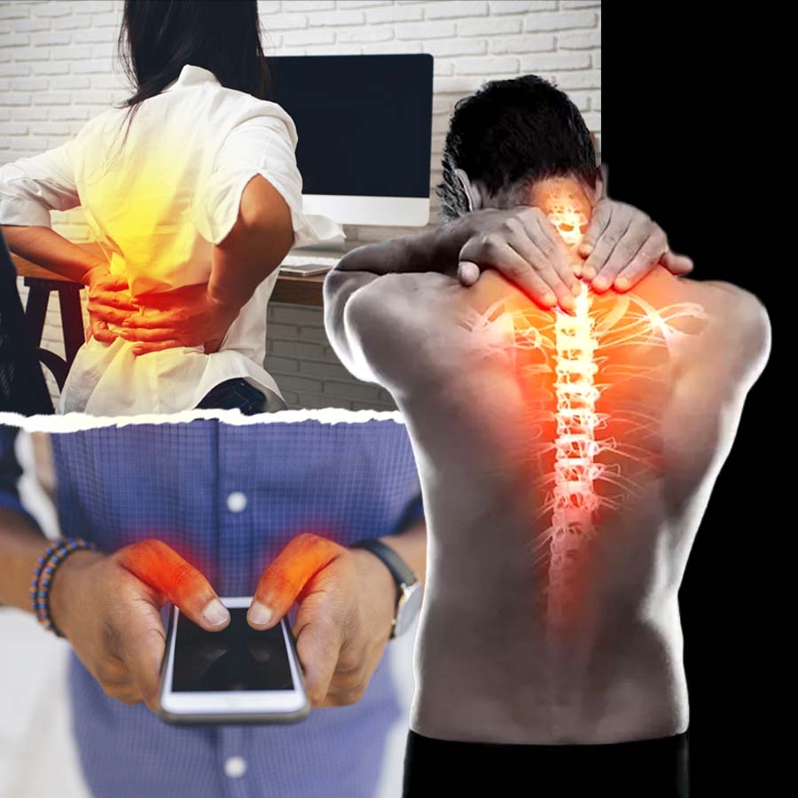 What is Texting Thumb and Laptop Spine, the modern day disease you cant ignore