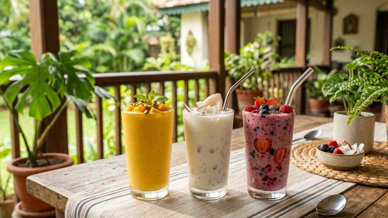 সুস্বাদু ও স্বাস্থ্যকর কিছু মিল্কশেকের রেসিপি রইল।