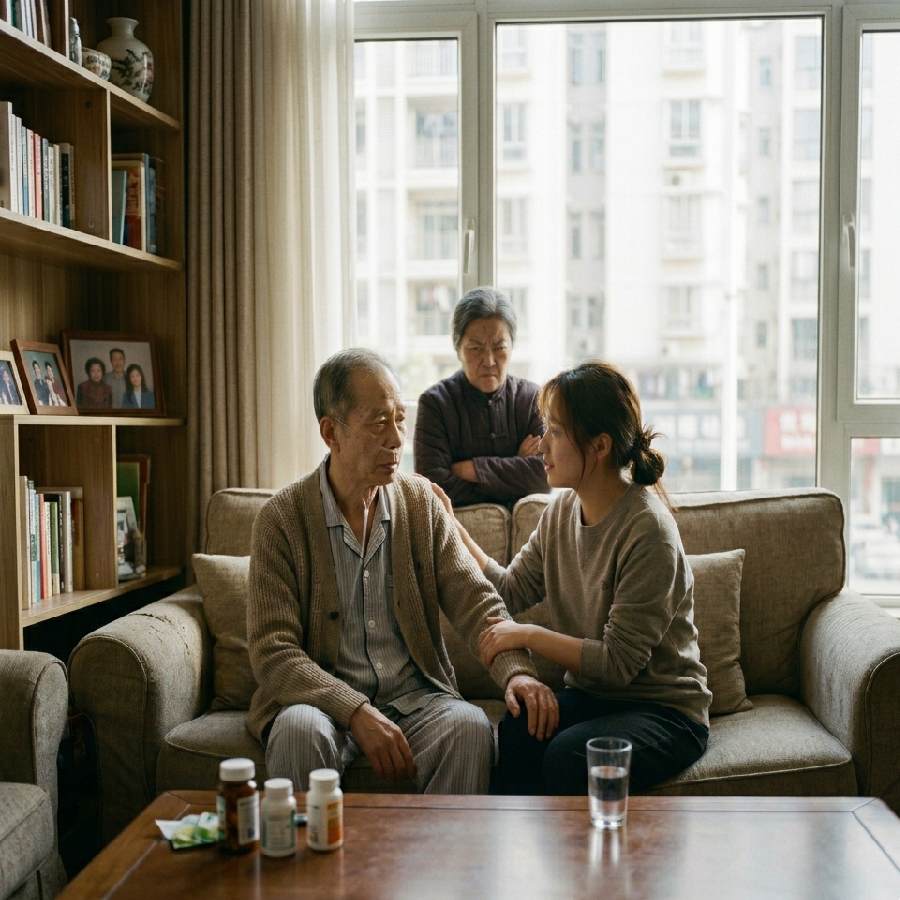 Cancer affected Chinese man enrages ex-wife’s family after giving 43-million-dollar wealth to young wife