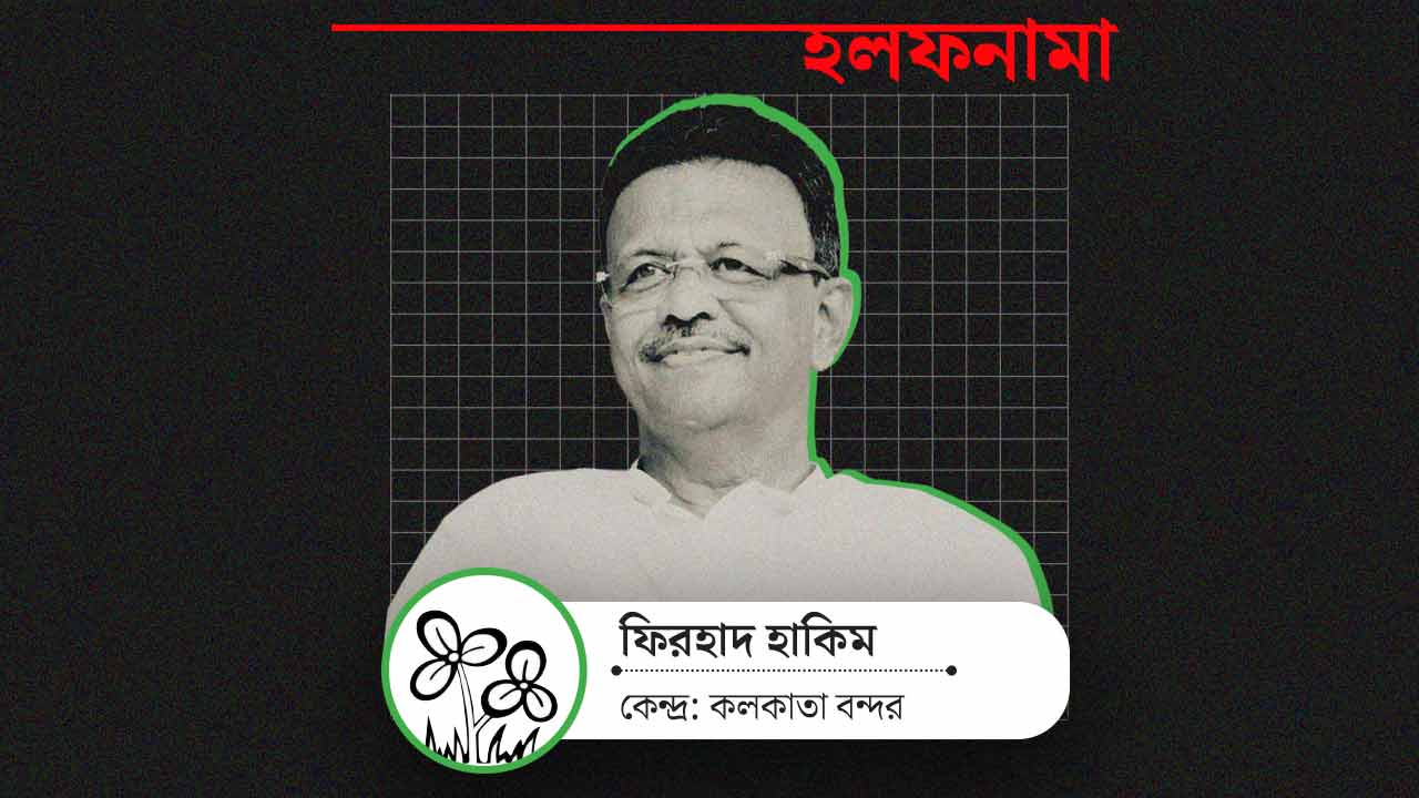 কলকাতা বন্দরের তৃণমূল প্রার্থী ফিরহাদ হাকিম।