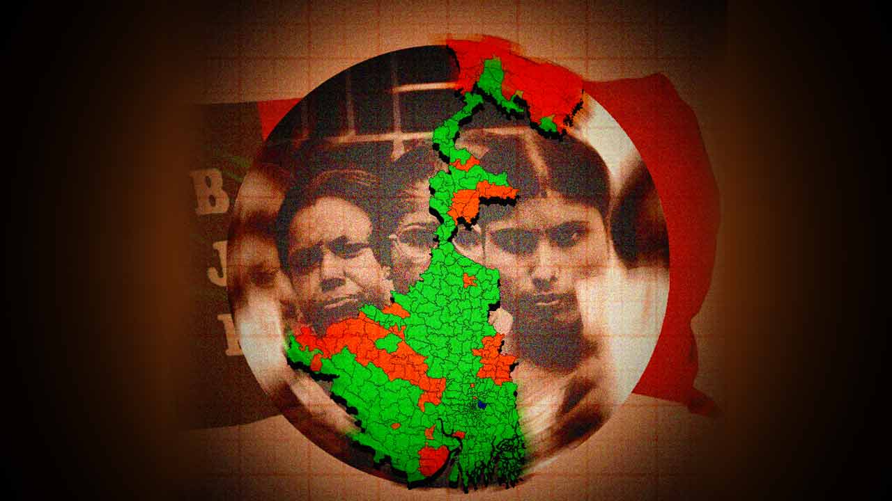 BJP eyes 58 seats in Didi’s bastion, Contemplates on 1.92 Lakh vote swing to itself from TMC