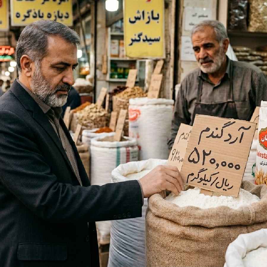 How much it will cost to buy one kg Flour in Iran