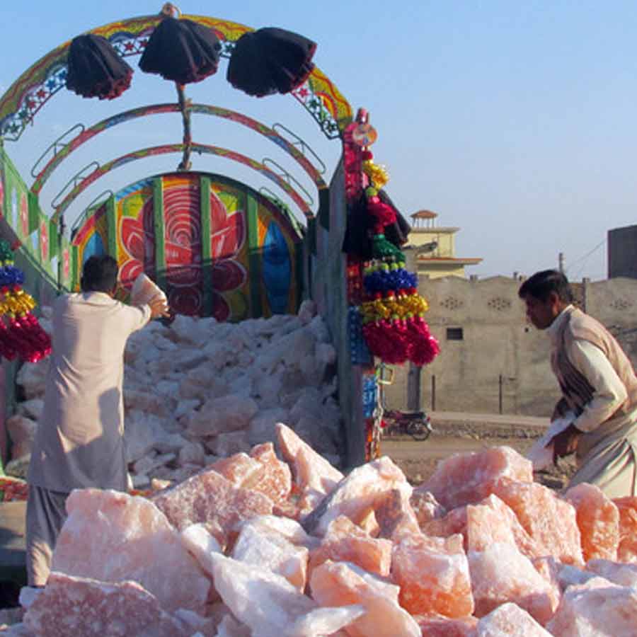 How does India defeat Pakistan in Himalayan pink salt business though its mines are in Islamabad 