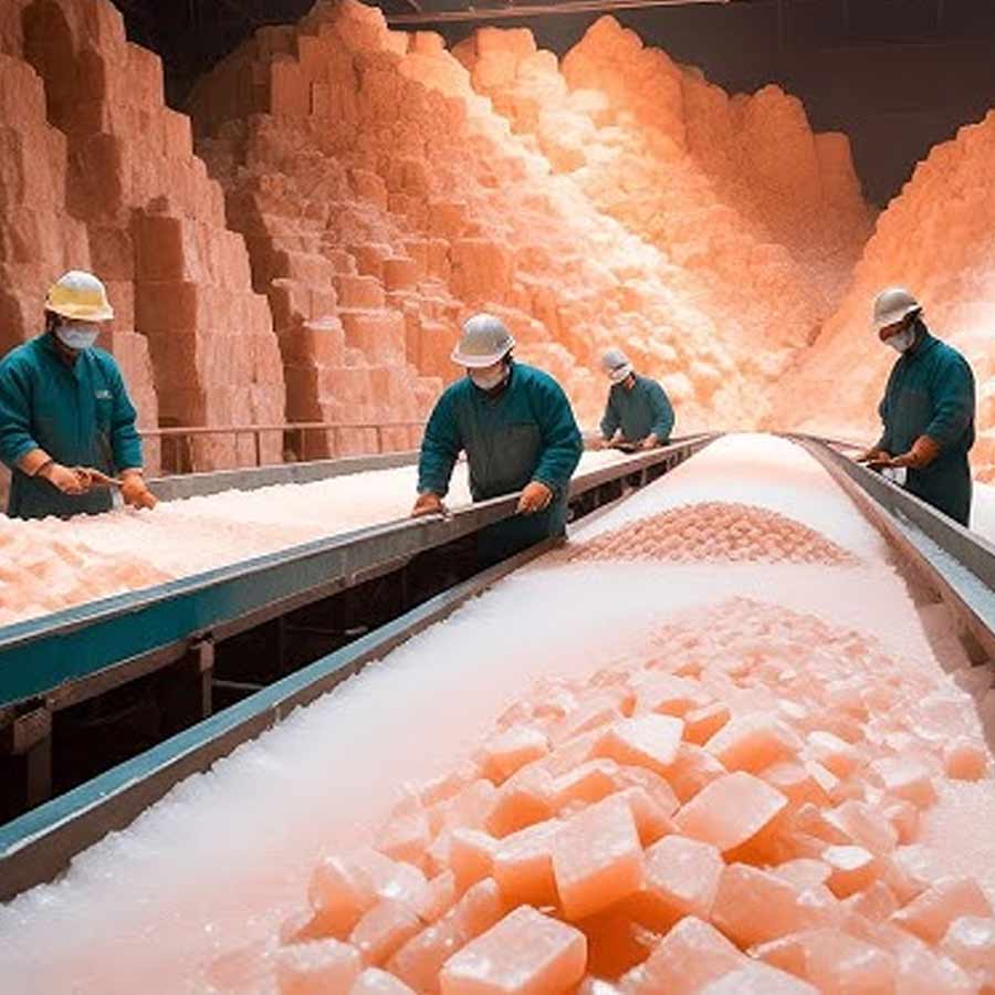 How does India defeat Pakistan in Himalayan pink salt business though its mines are in Islamabad 