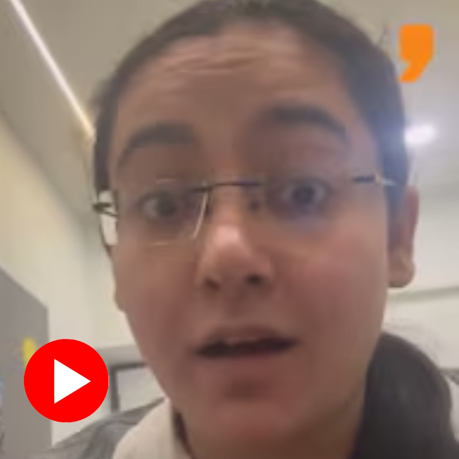 Video claims young doctor resign on her first day of joining