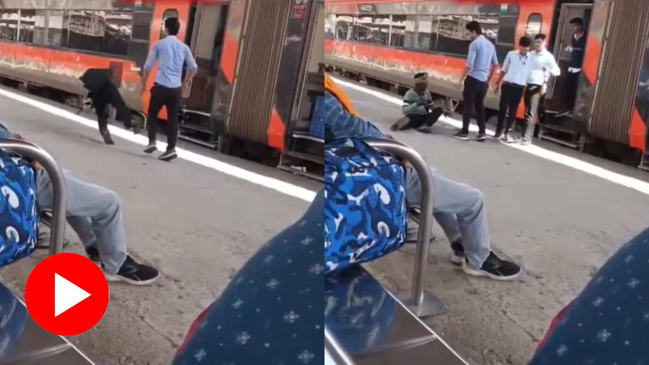 Video claims catering staffs allegedly pushed differently-abled Passenger