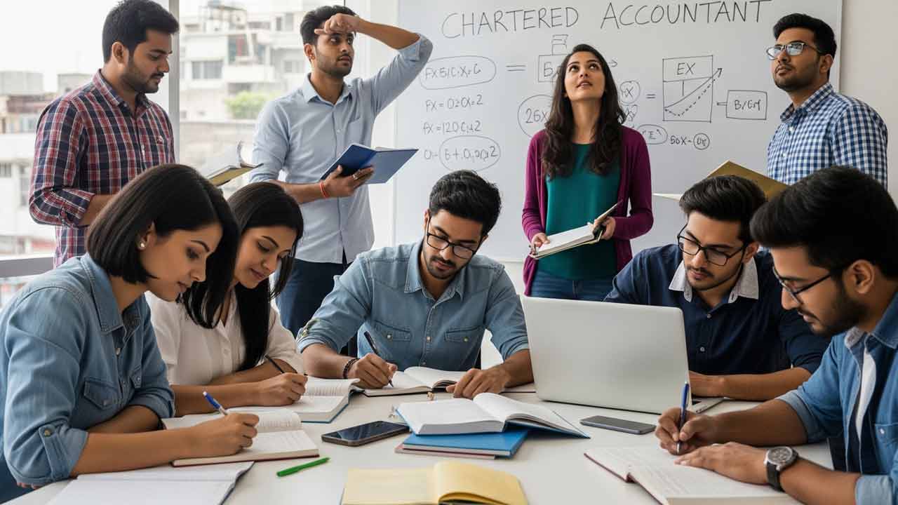 সিএ হওয়ার পড়াশোনা!