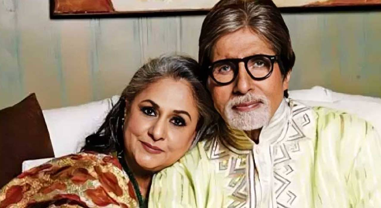 জয়া বচ্চন ও অমিতাভ বচ্চন ফ্রেমবন্দি।