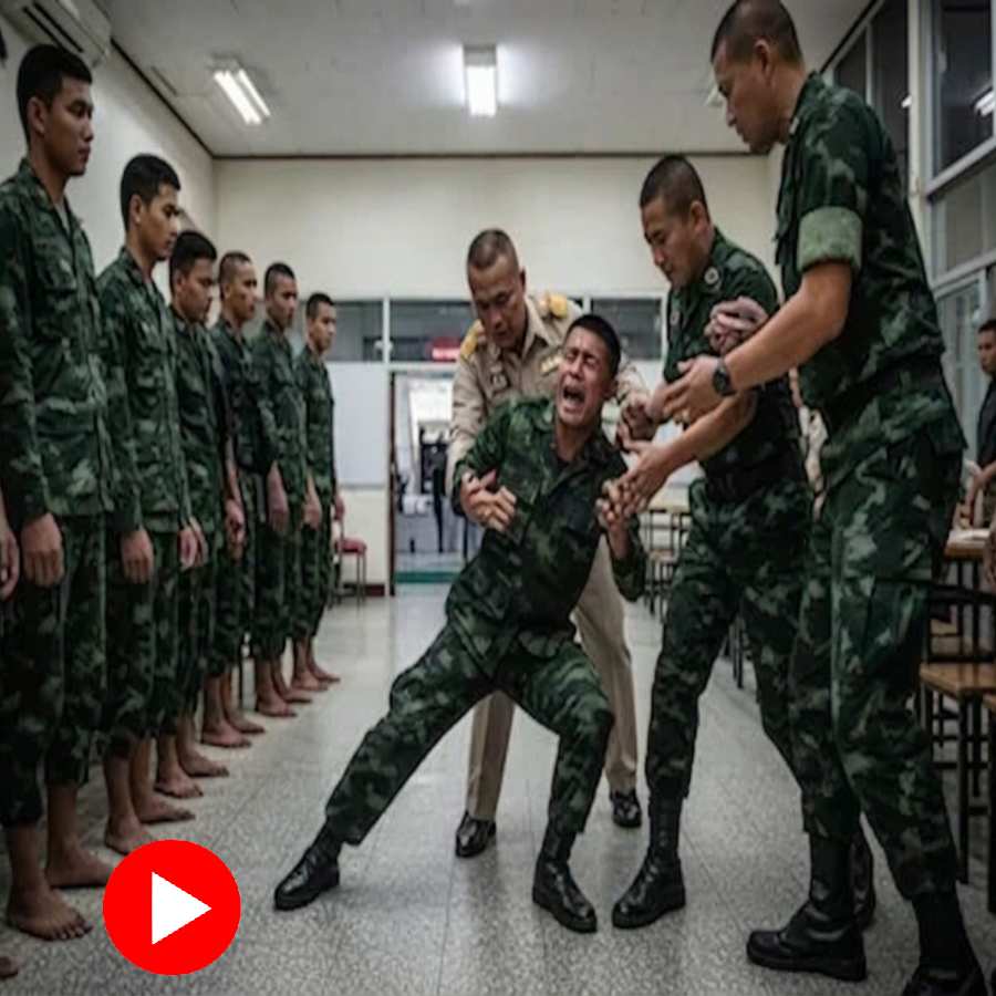 A video showed young man dramatically fainting after drawing Thai military draft lottery went viral dgtl