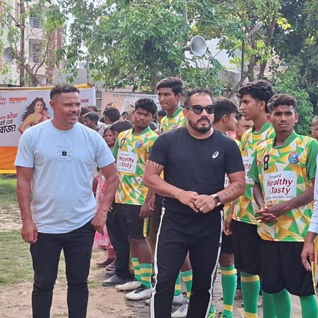 Footballer Barreto enters the entertainment world with director Dulal Dey's film Phand dgtl